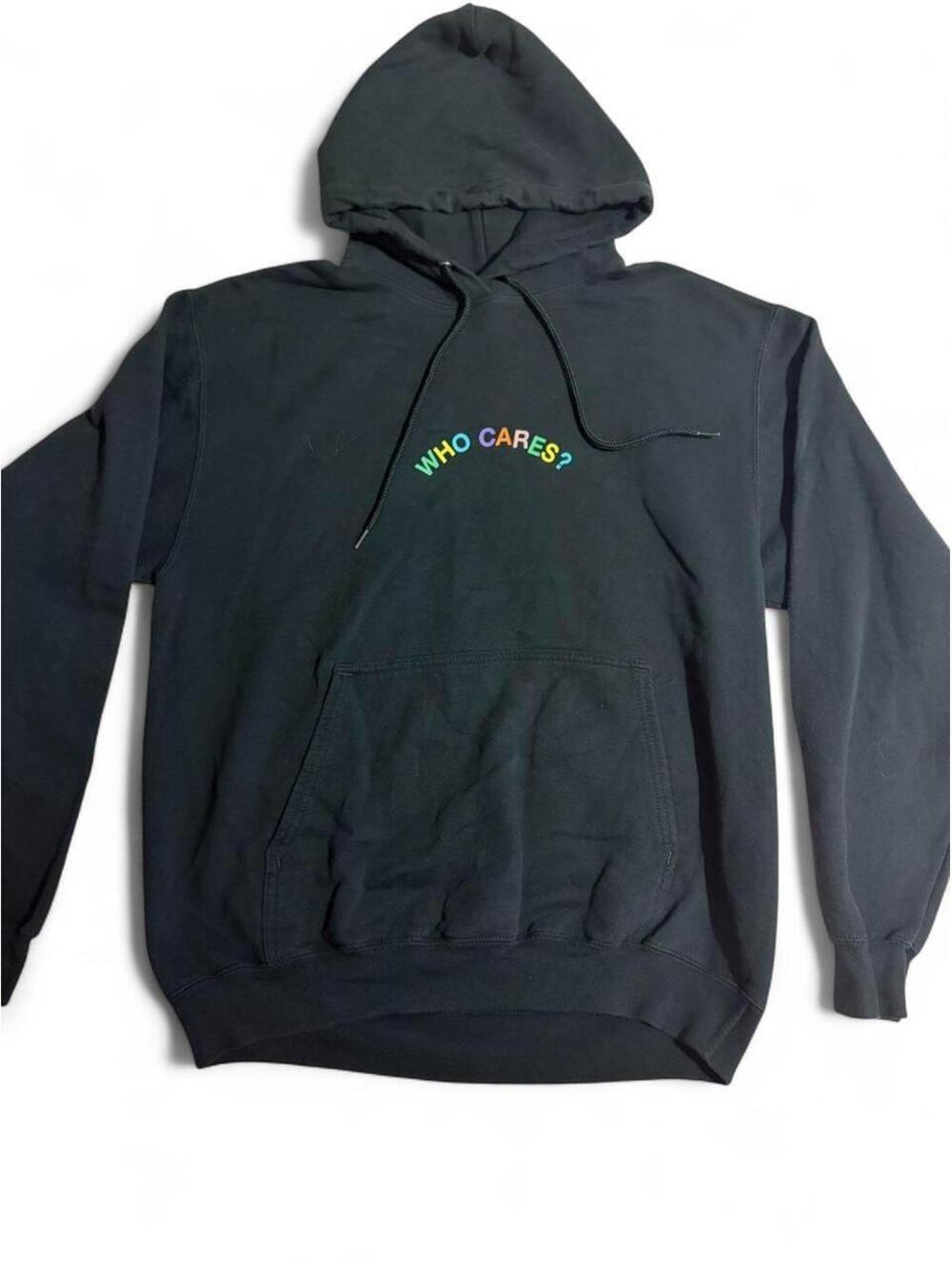 Who Cares? Tour Hoodie — Size Medium